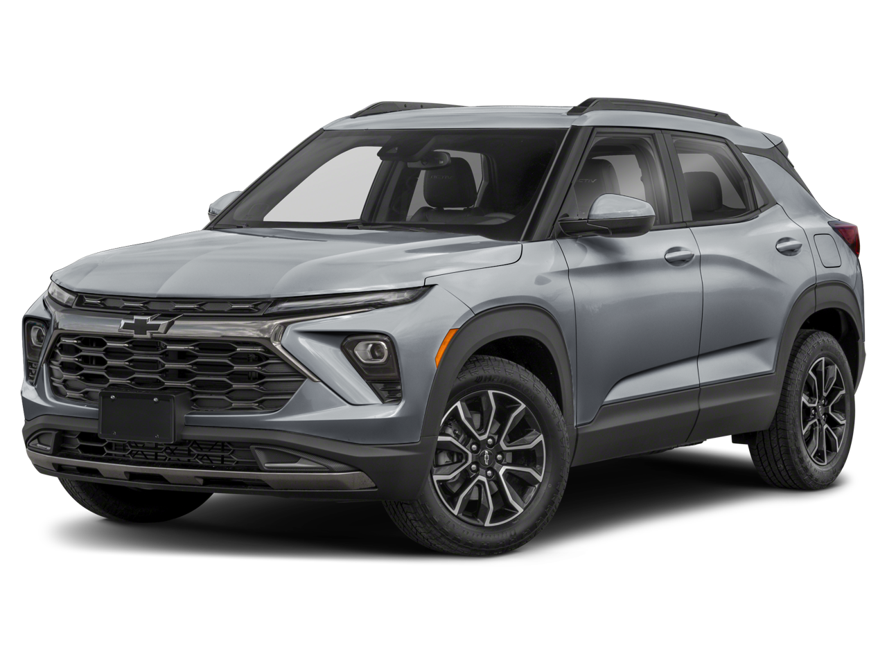 2026 Chevrolet Trailblazer ACTIV in White Sands — front three-quarter view